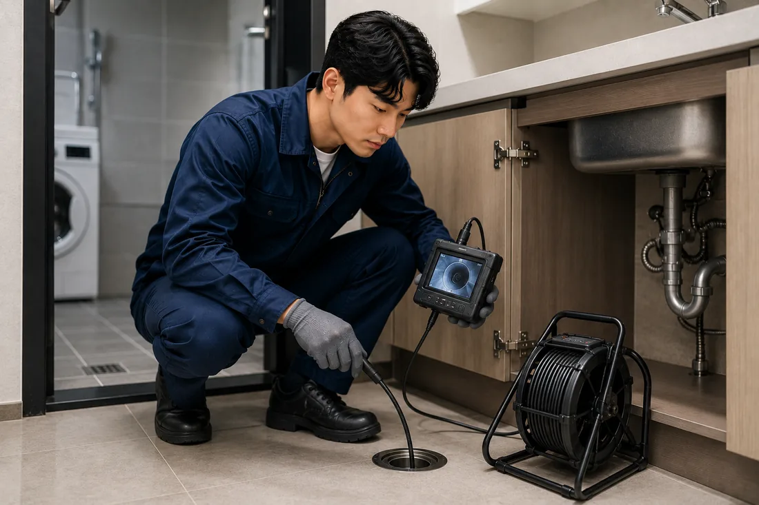 원당동 배관내시경 확인